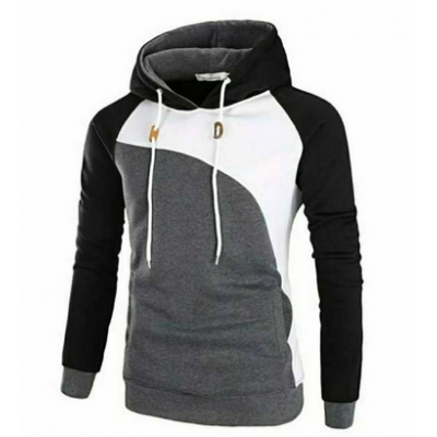Men's Fashionable Fleece Stylist Hoodie Men's Sweatshirt Pullover Design For Winter